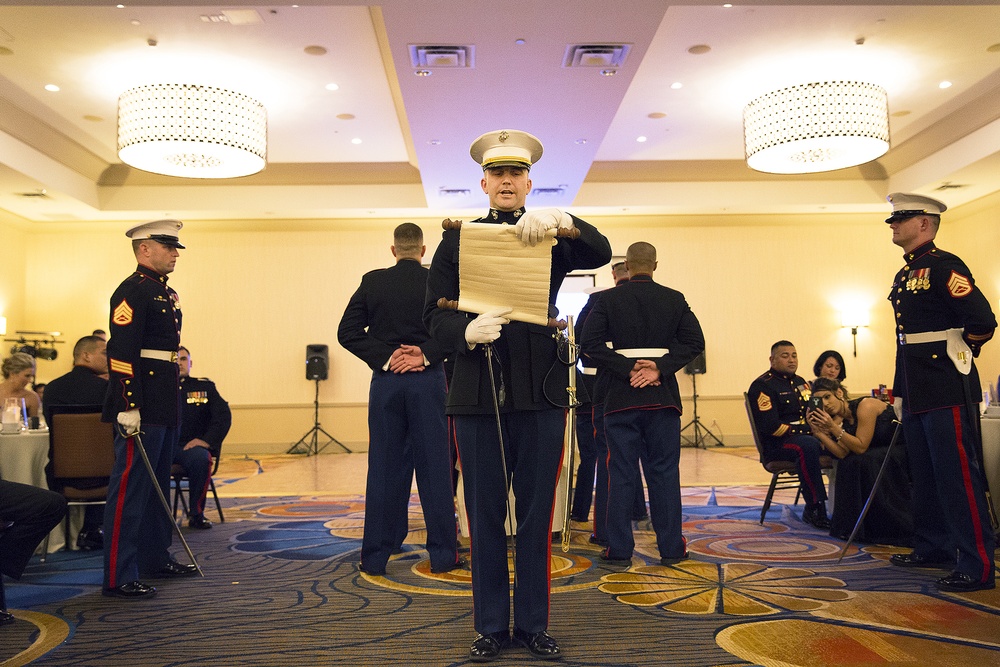 Seattle Marines celebrate Corps' 239th birthday