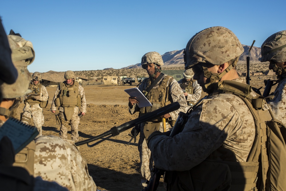 Truck Company, 5th Platoon Marine Corps Combat Readiness Evaluation