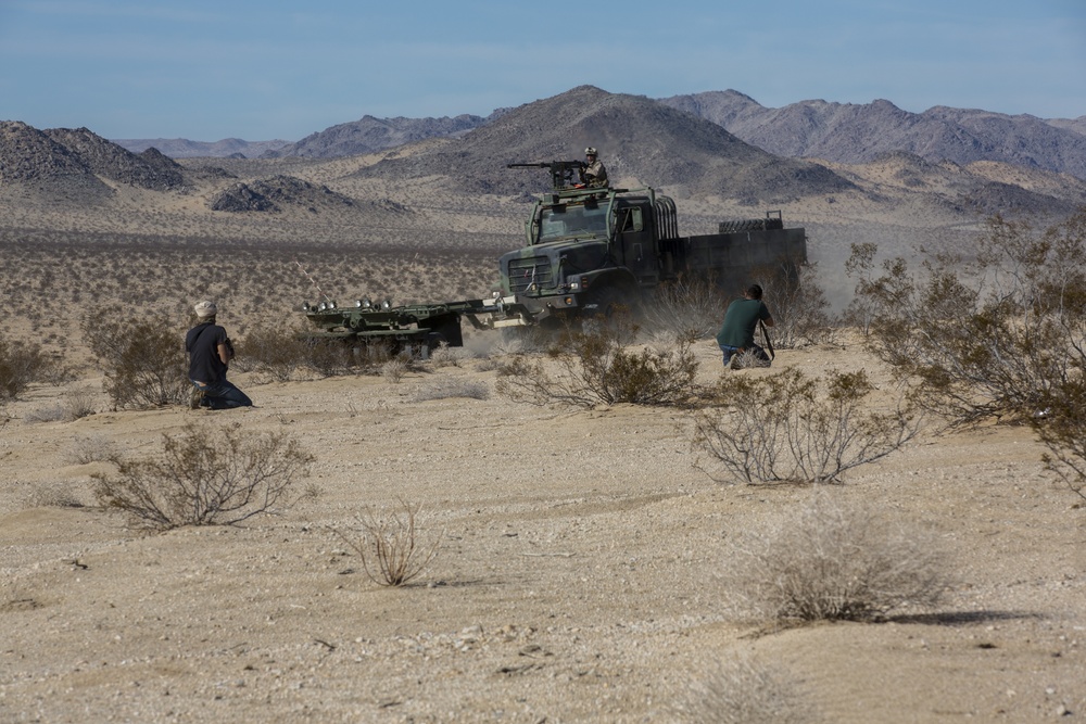 Truck Company, 5th Platoon Marine Corps Combat Readiness Evaluation