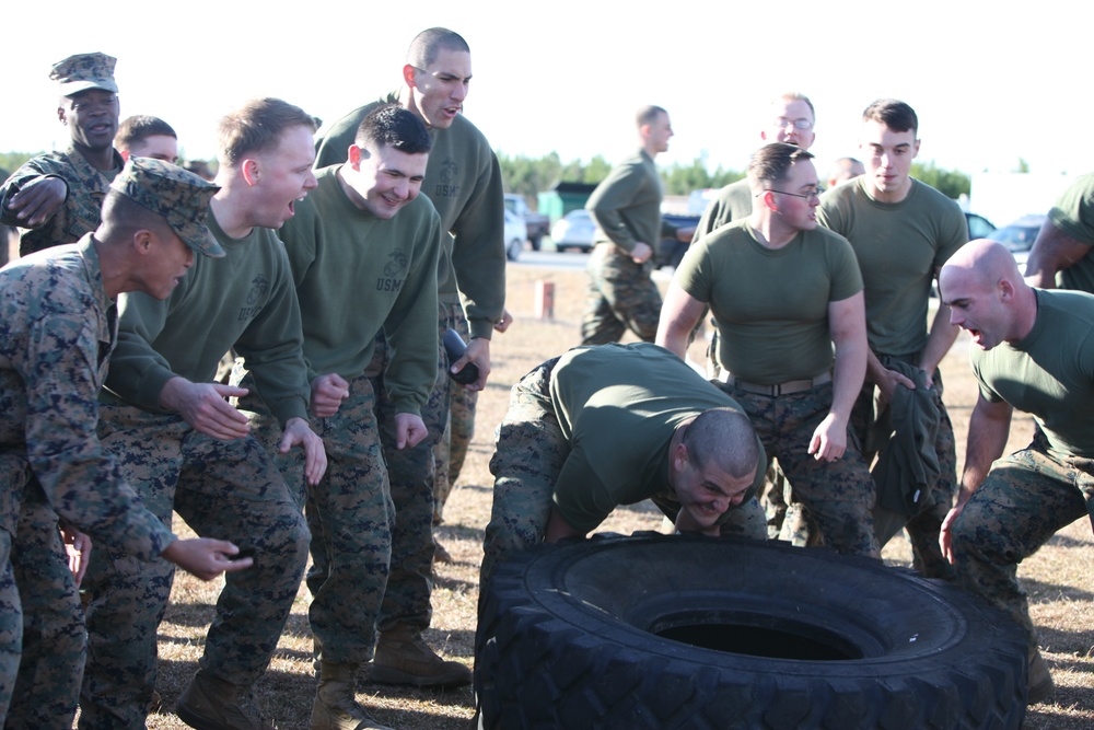 MWCS-28 companies compete for Spartan Cup