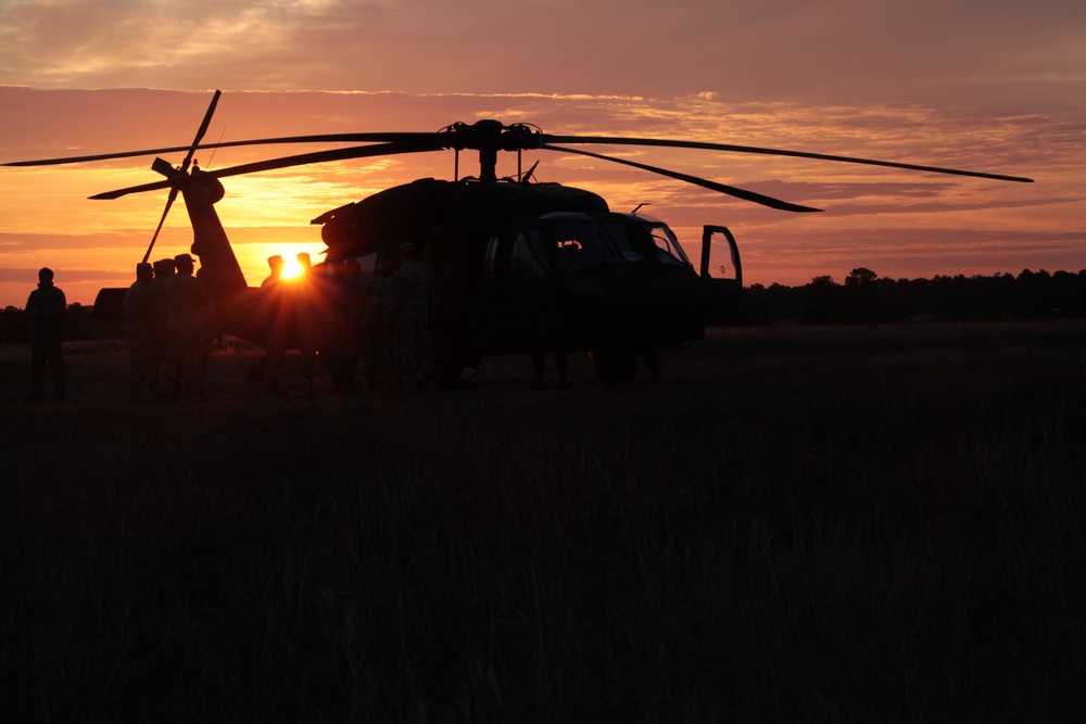 UH-60 Black Hawk jump, 3rd MISB(A), Fort Bragg, NC