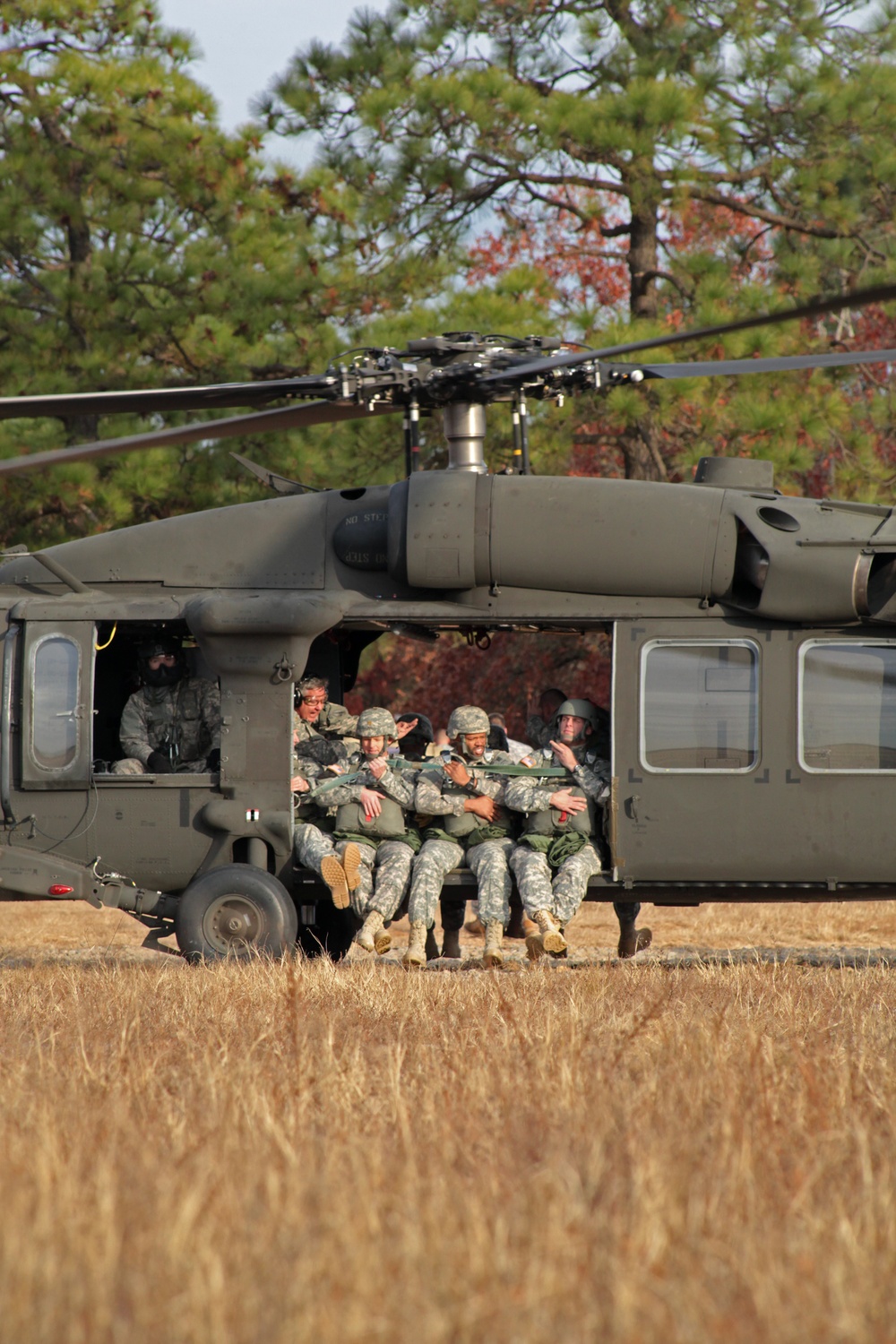 UH-60 Black Hawk jump, 3rd MISB(A), Fort Bragg, NC