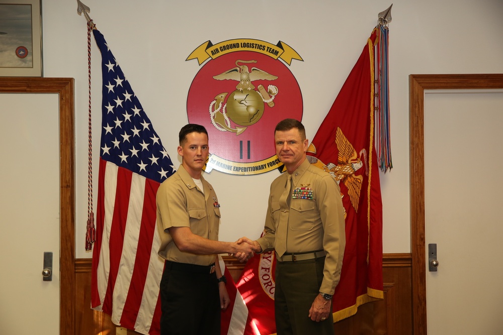 II MEF CG congratulates sailors for accomplishments