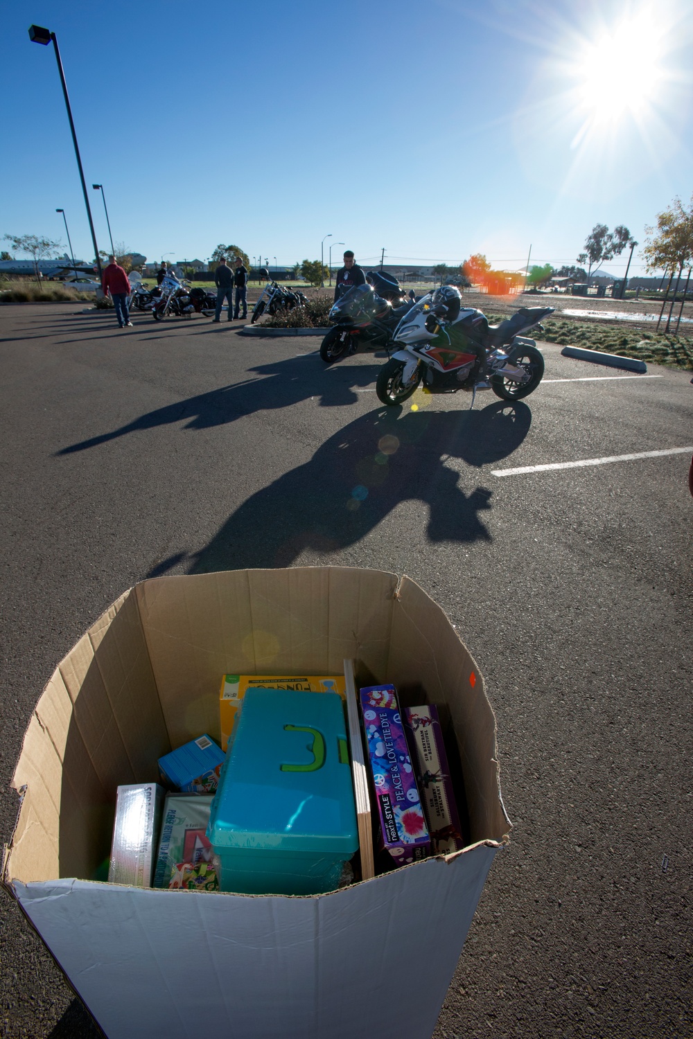 Joy ride: motorcycle club collects toys for local children’s hospital