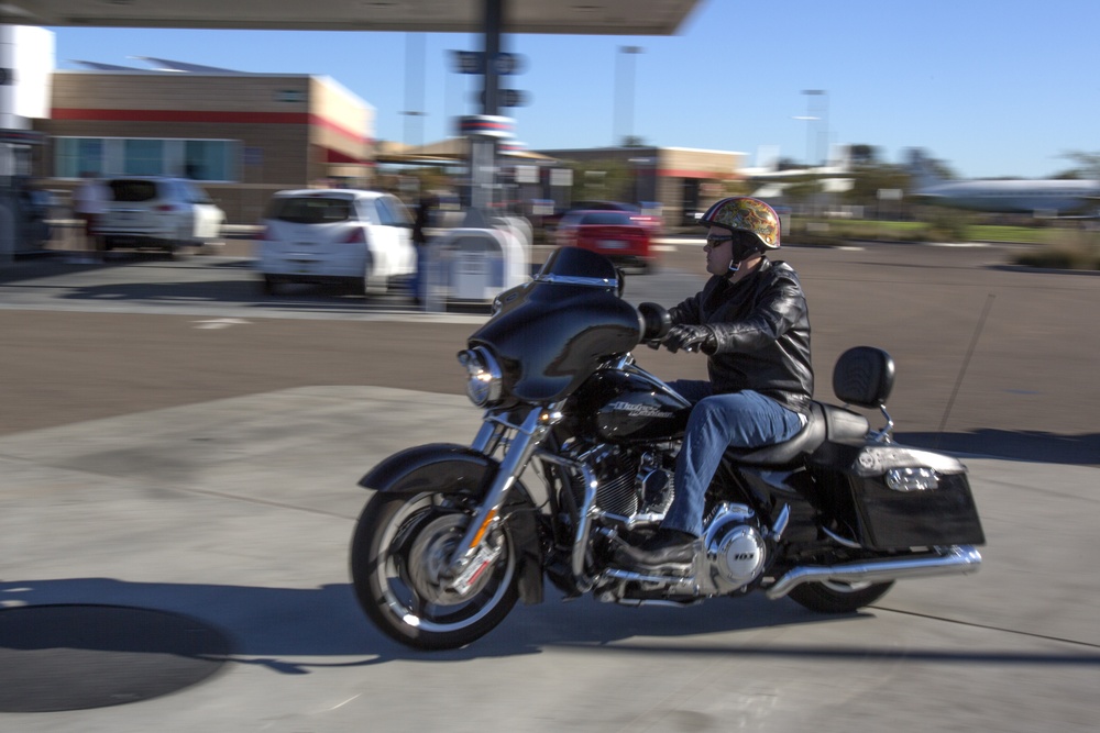 Joy ride: motorcycle club collects toys for local children’s hospital