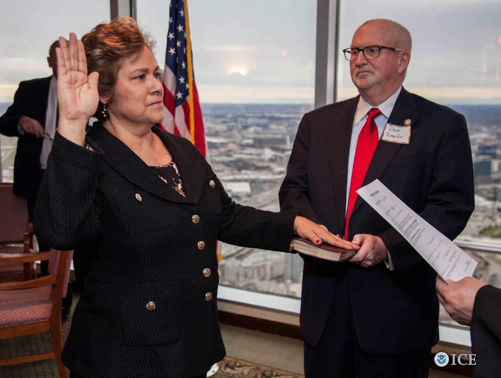 Sarah R. Saldaña sworn in as fourth director of ICE