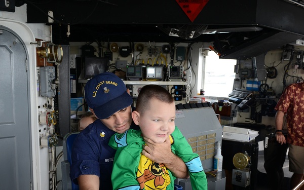 Coast Guard grants Christmas wish for terminally ill child