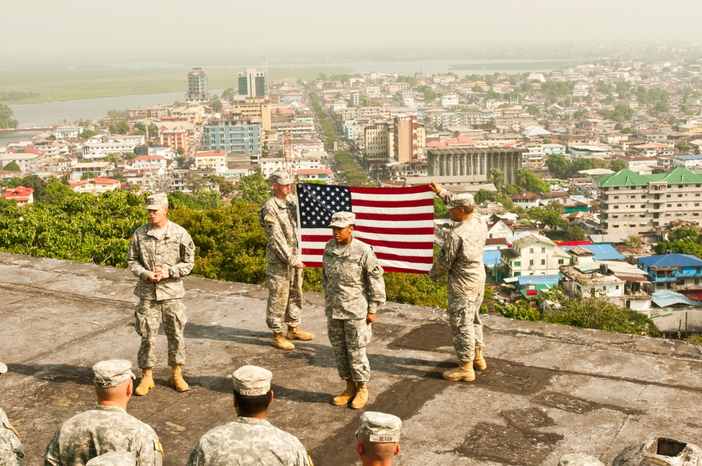 Re-enlistment on top of Monrovia