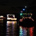 A parade of floating lights