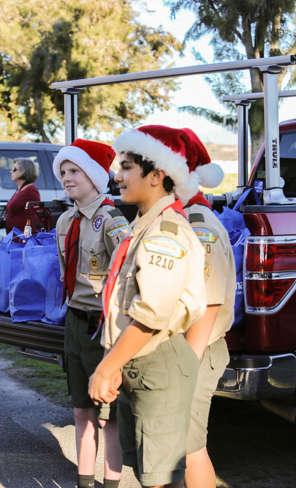 Lake Forest donates Christmas meals to Marines of 1st Law Enforcement Battalion