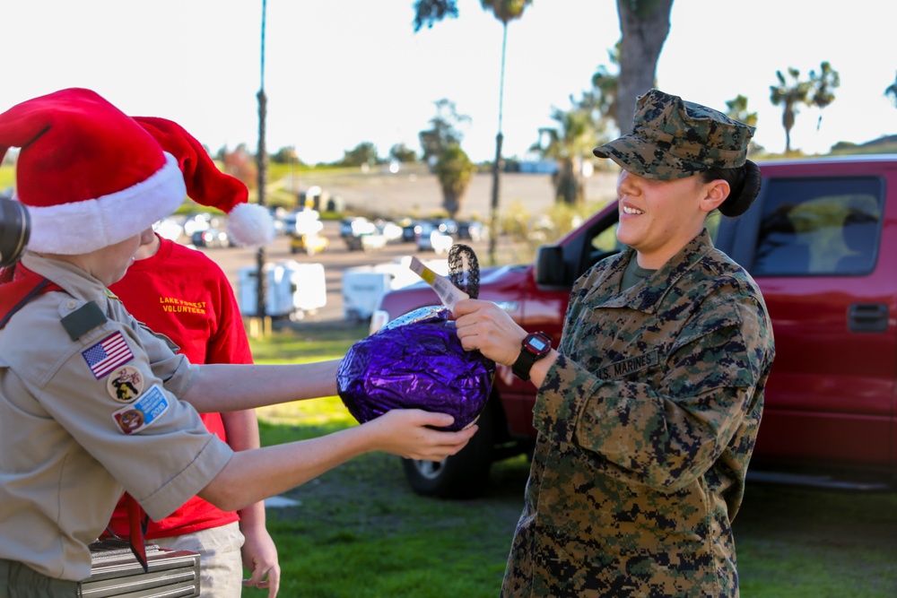 Lake Forest donates Christmas meals to Marines of 1st Law Enforcement Battalion