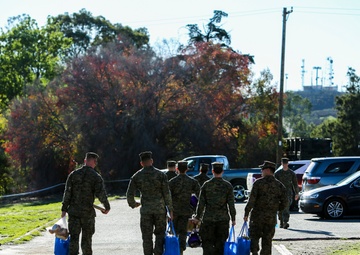 Lake Forest donates Christmas meals to Marines of 1st Law Enforcement Battalion