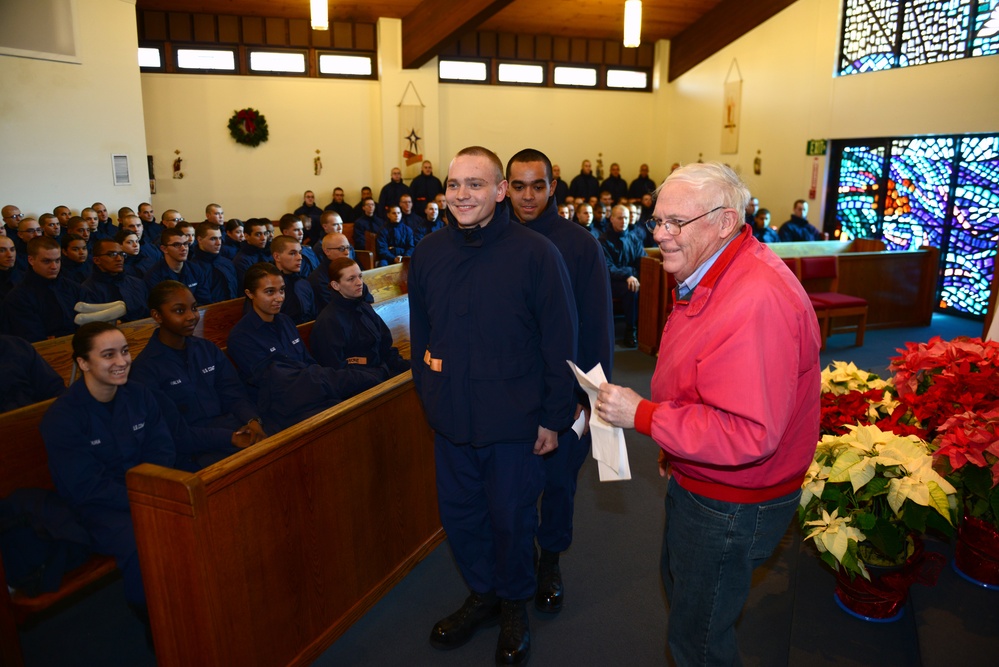 Coast Guard recruits get home away from home