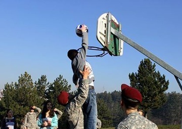 Soldiers Celebrate Christmas at a Kosovo Orphanage