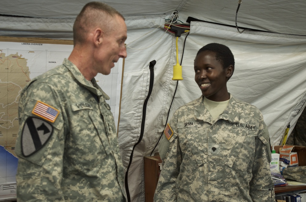 Soldier ensures safety for hungry JFC-UA personnel