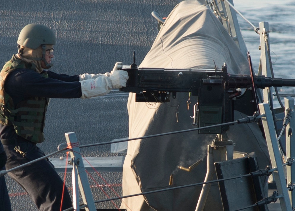 USS Dewey live-fire exercise