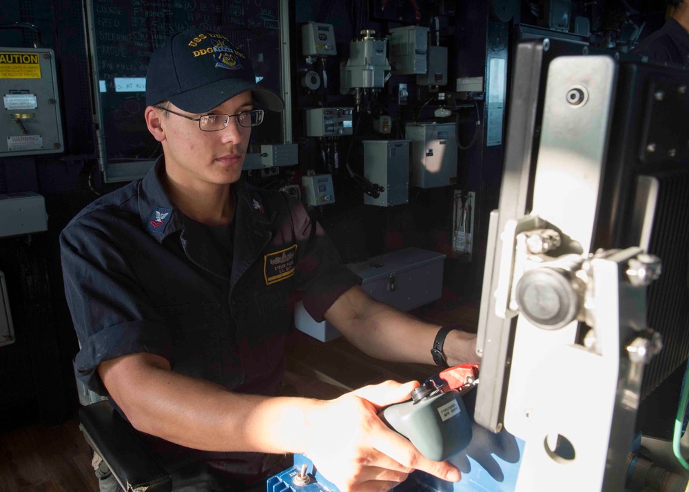 USS Dewey live-fire exercise