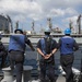 USS Dewey replenishment