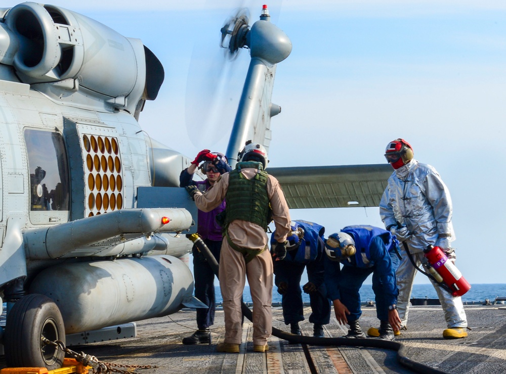 USS Sterett operations