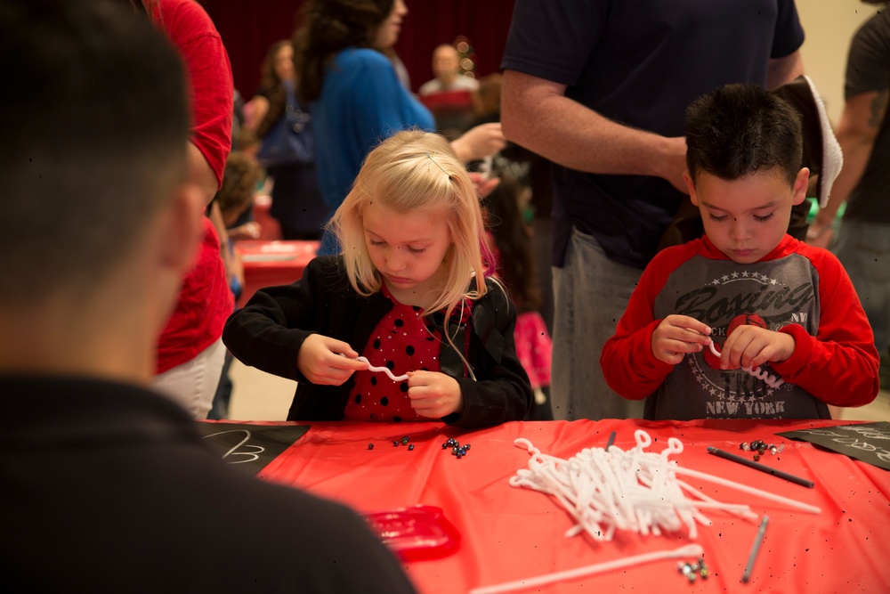 Santa brings food, fun to families on Camp Foster