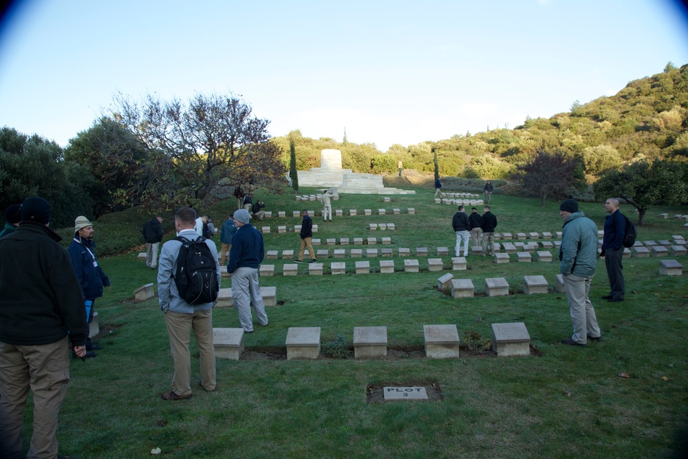 Marines and Sailors Deployed Learn Lessons from Gallipoli