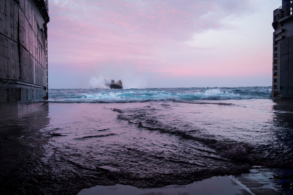 USS Fort McHenry activity