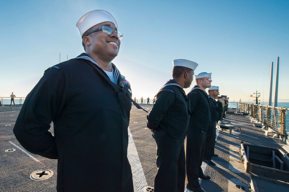 USS Fort McHenry activity