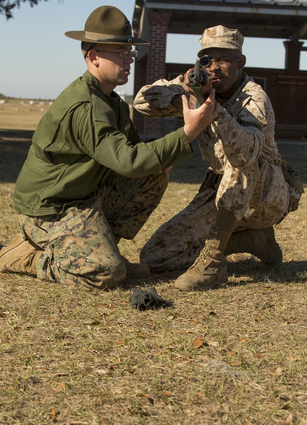 Photo Gallery: Parris Island recruits learn Marine Corps marksmanship fundamentals