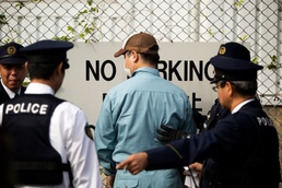 Urasoe police, Camp Kinser law enforcement participate in training