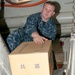 Cargo onload aboard USS George Washington