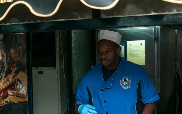 Lunch aboard USS George Washington