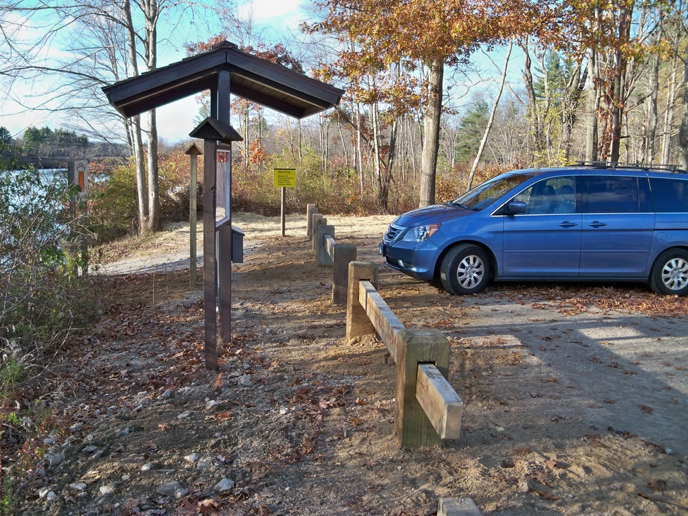 Boy Scout completes river trail parking lot upgrades