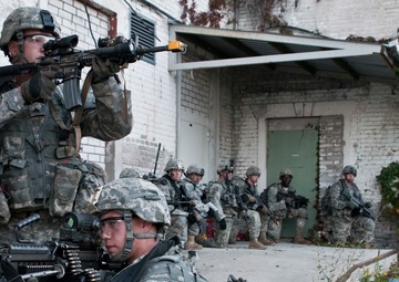 Free to fight: 173rd Airborne Brigade, Estonian Scouts Battalion conduct Operation Steadfast Javelin II training mission at abandoned Estonian prison