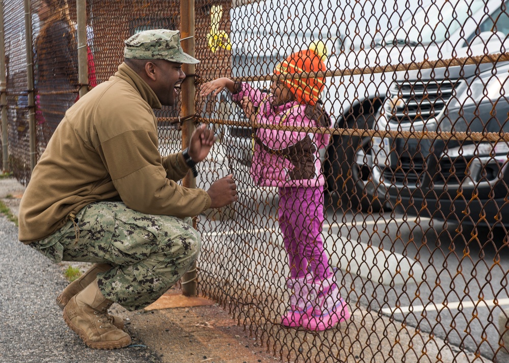 USNS Spearhead deployment