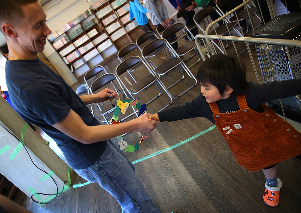 Marine’s donations bring American tradition to Japanese locals