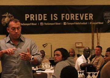 Marine Corps Kicks Off Annual Bowl Game