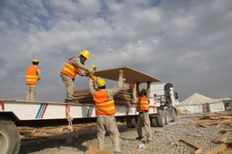608th Construction Management Team retrograde Afghanistan