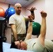 Physical therapy technician at work