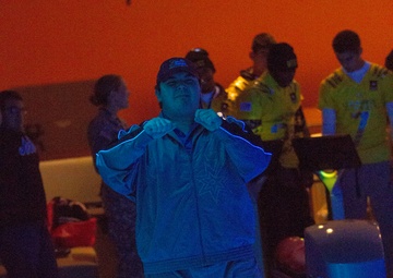Hero bowls during All-American Bowl 2015