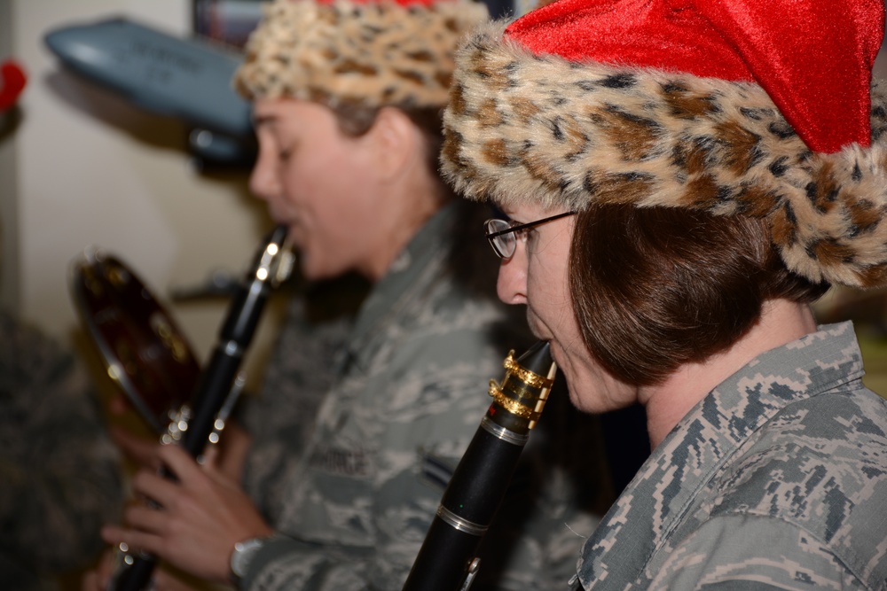 AF band members belt out a little holiday cheer