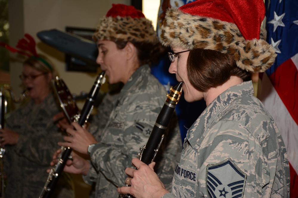 AF band members belt out a little holiday cheer