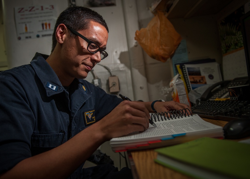 USS Carl Vinson legal office operations