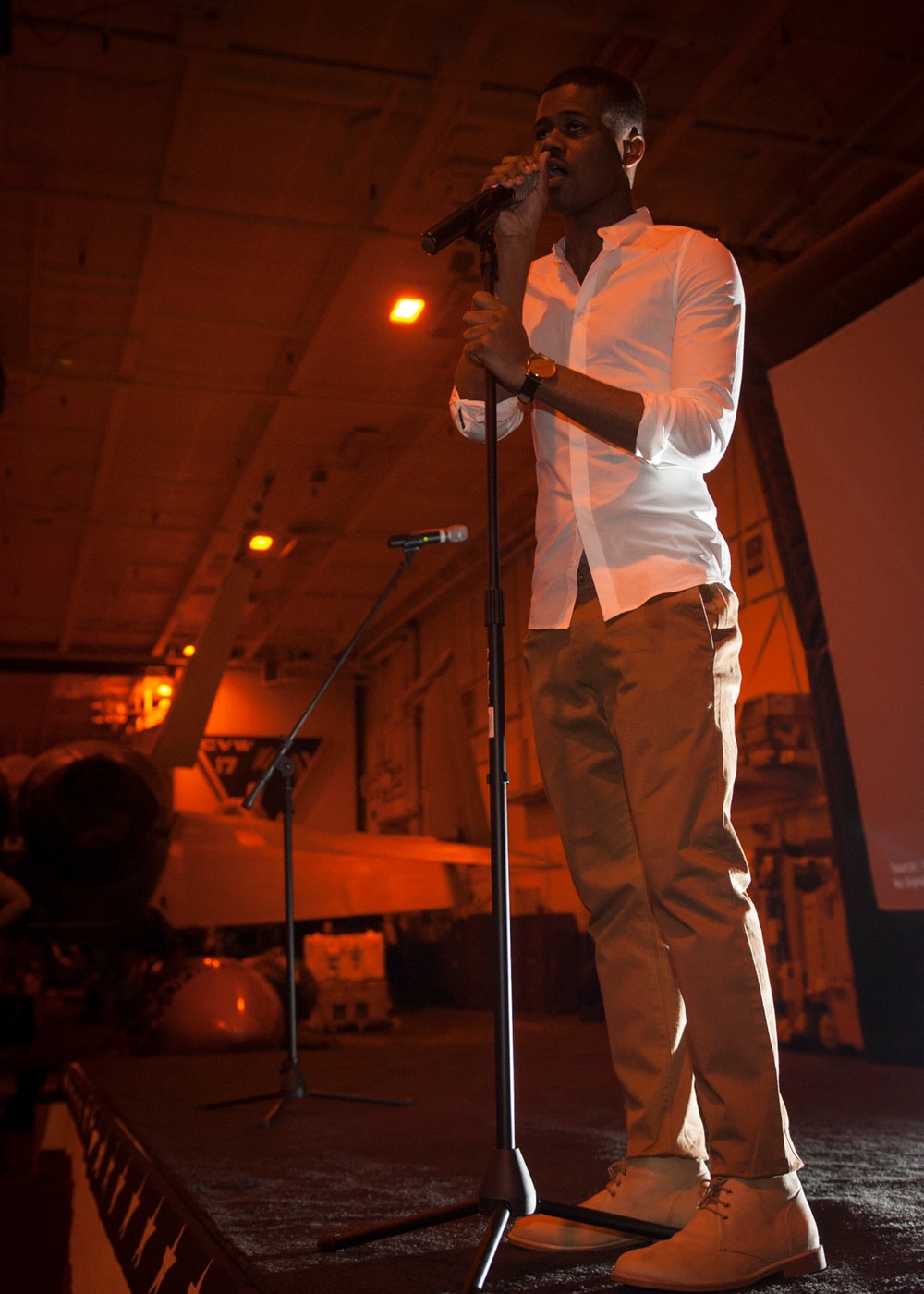 USS Carl Vinson New Year’s celebration