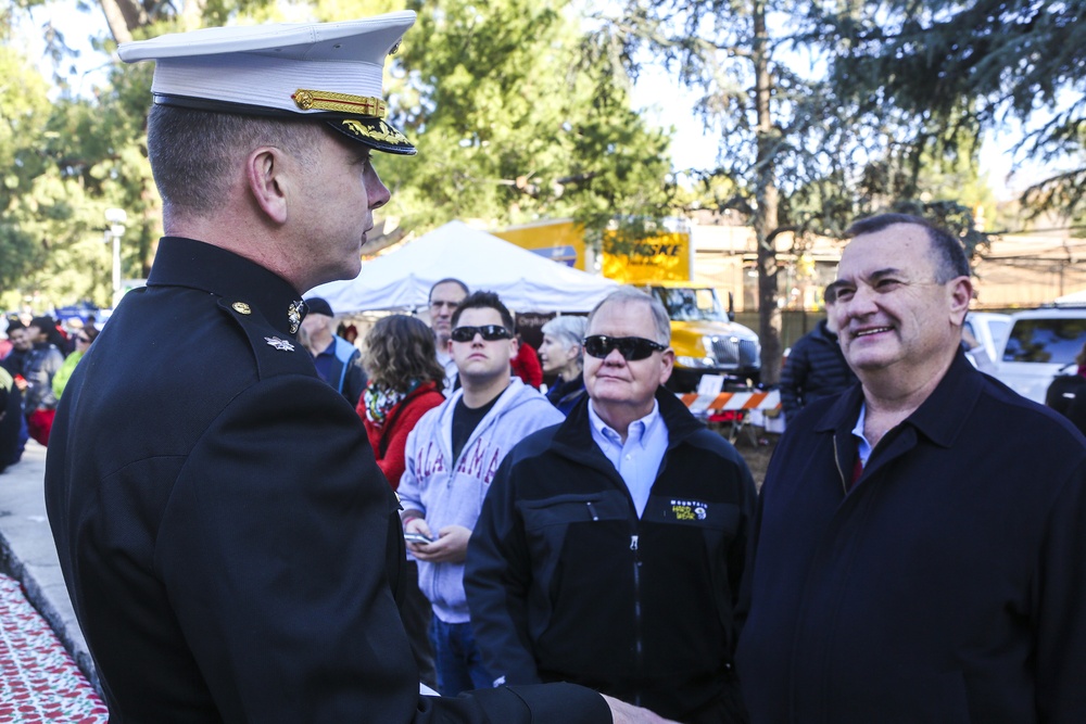Operation Tomodachi Servicemembers Honored During Rose Parade 2015