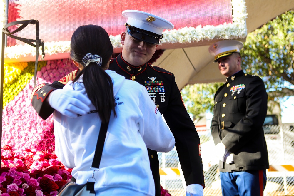 Operation Tomodachi Servicemembers Honored During Rose Parade 2015