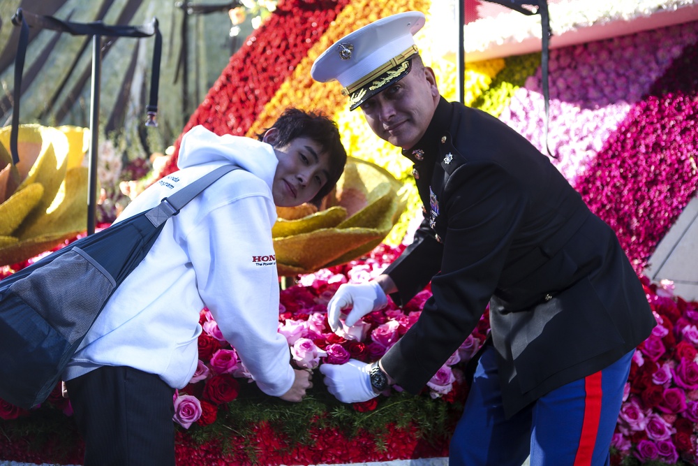 Operation Tomodachi Servicemembers Honored During Rose Parade 2015