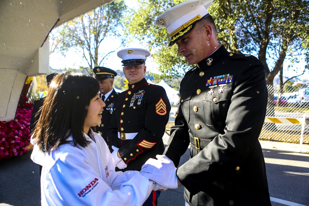Operation Tomodachi Servicemembers Honored During Rose Parade 2015