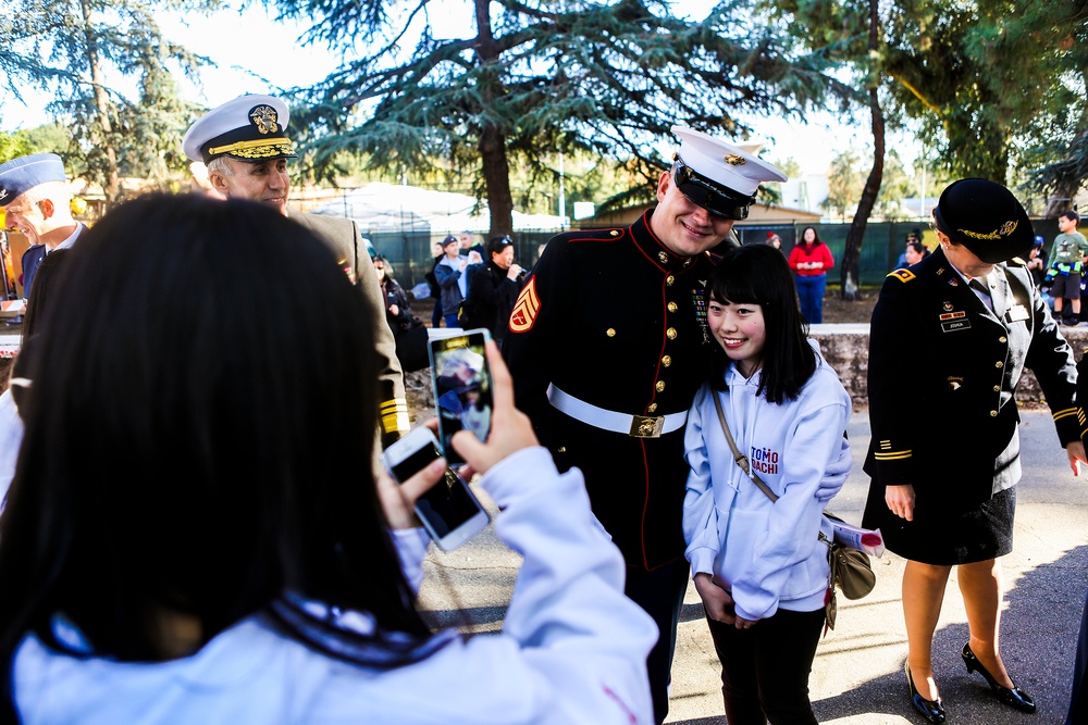 Operation Tomodachi Servicemembers Honored During Rose Parade 2015