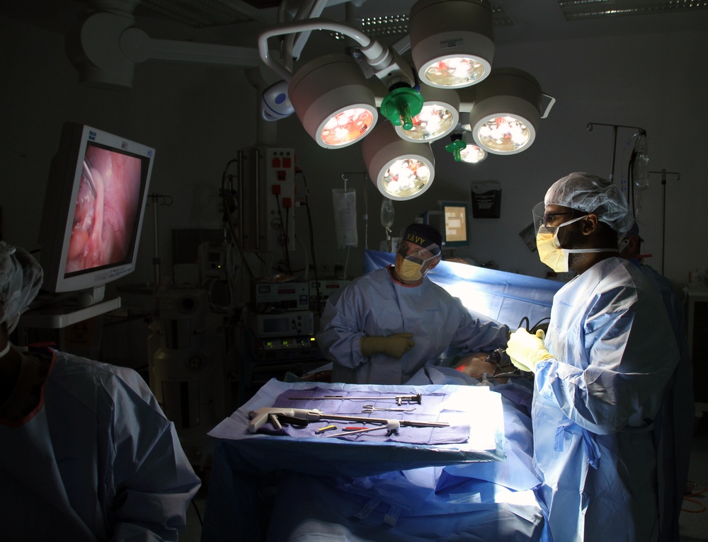 Laparoscopic surgery in Afghanistan