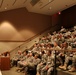 Rahm briefs the 345th CSH before training at the Mayo